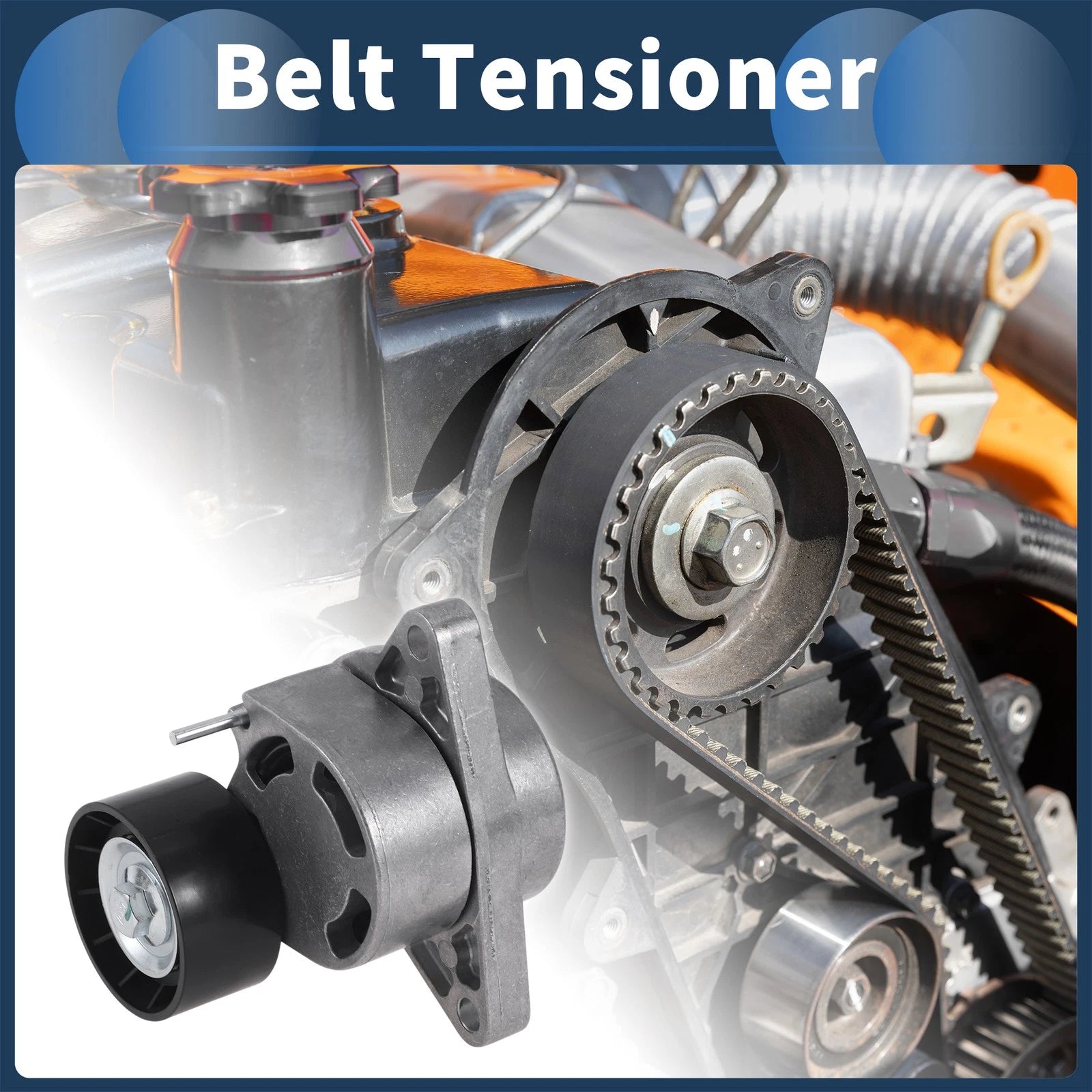 Belt Tensioner for Nissan Interstar (2002–2012) No. 1195500QAD Metal