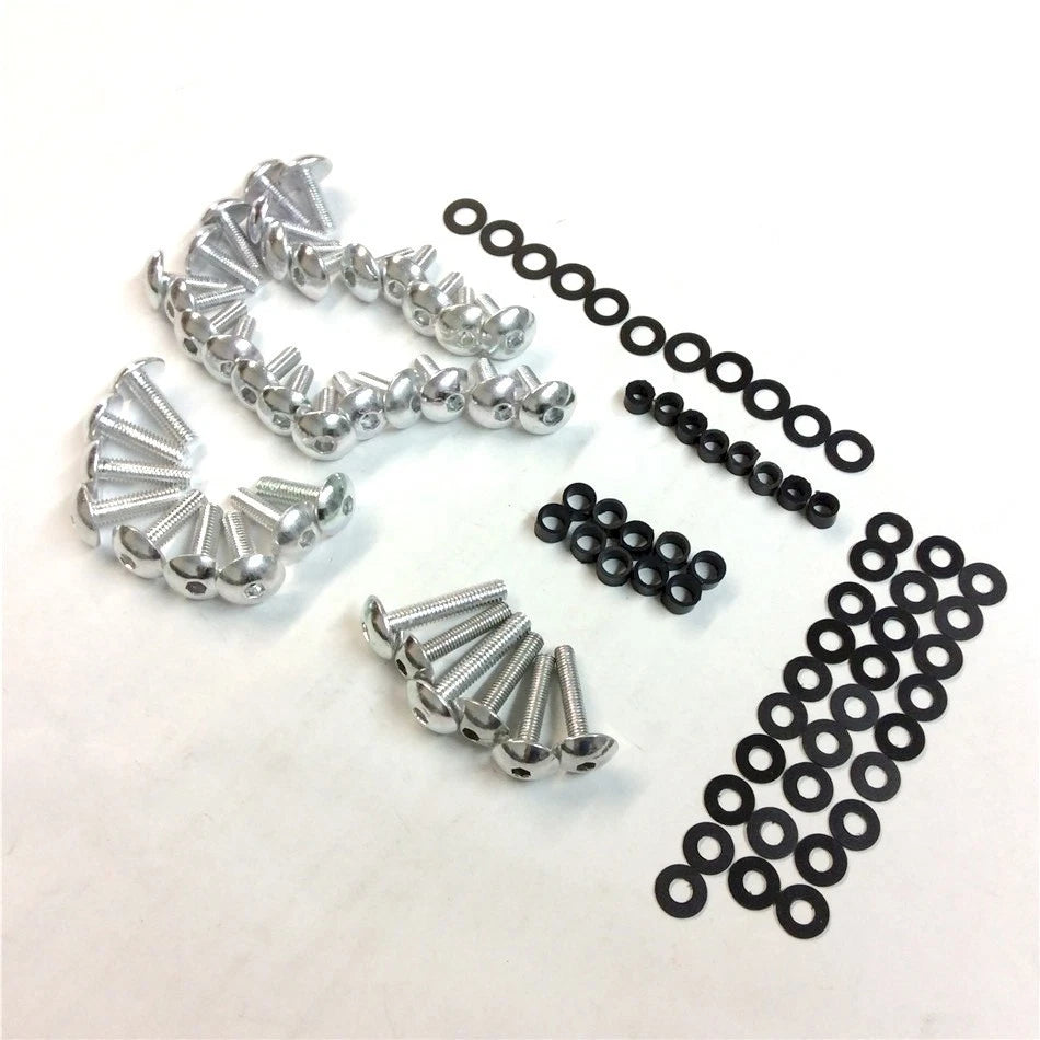 Aluminum Fairing Bolt Kit for Yamaha YZF R6 (2003–2007), YZF R6S (2006–2010)