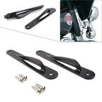 Black Custom Tie-Down Brackets for Harley Touring Ultra Limited (2014-2023)
