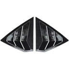 Carbon Look Rear Window Louver Shutter Cover Pair for Buick Regal (2017–2021)