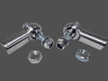 Set of 2 Chromoly Racing Tie Rod Ends for Polaris RZR 4 800 (2010–2014)