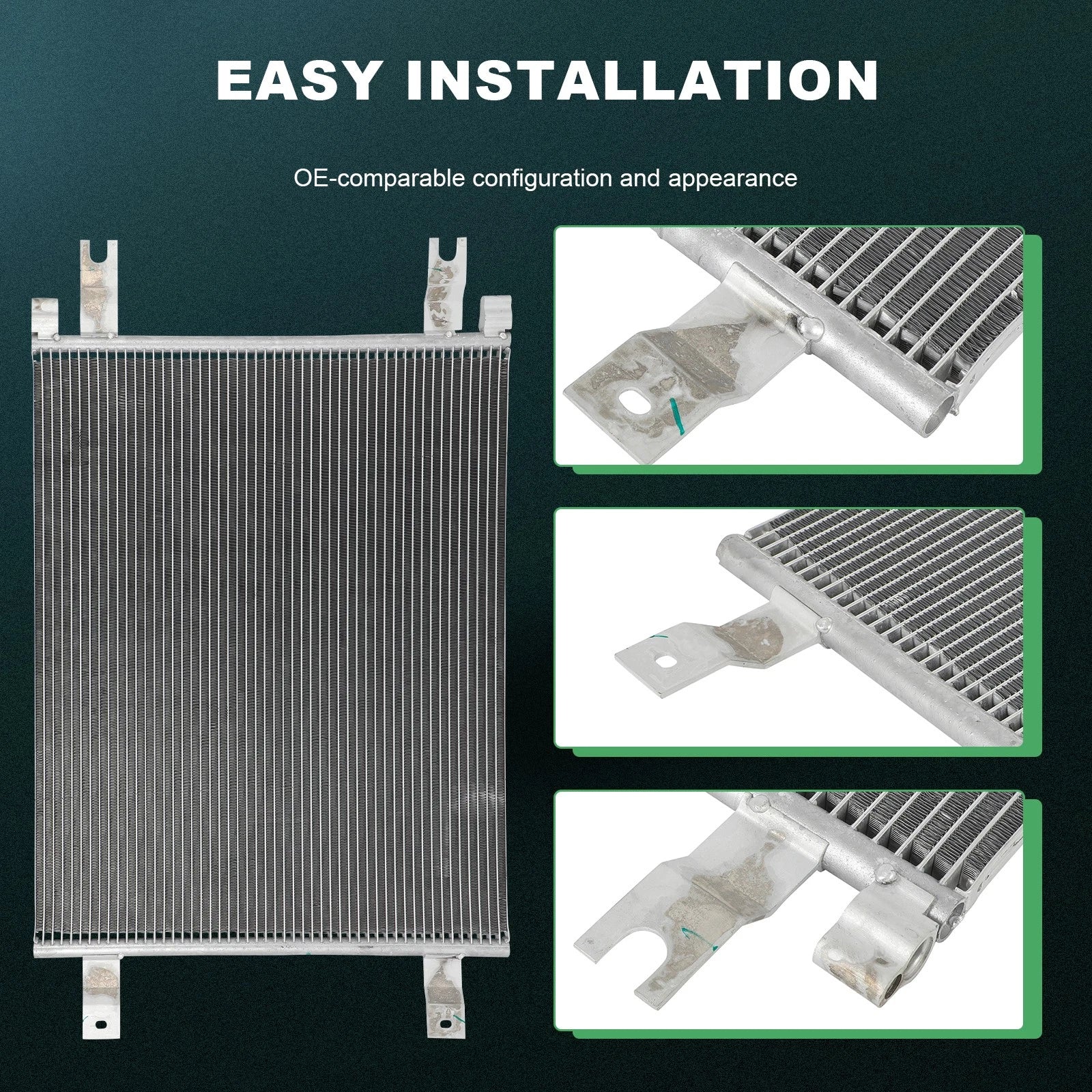 AC Condenser for Kenworth T660 W900 (2008–2013) & Peterbilt 320 (2011)