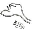 Dual Exhaust Tips for Nissan Titan (2004–2006) 2.5 Inch No Muffler Slash Cut