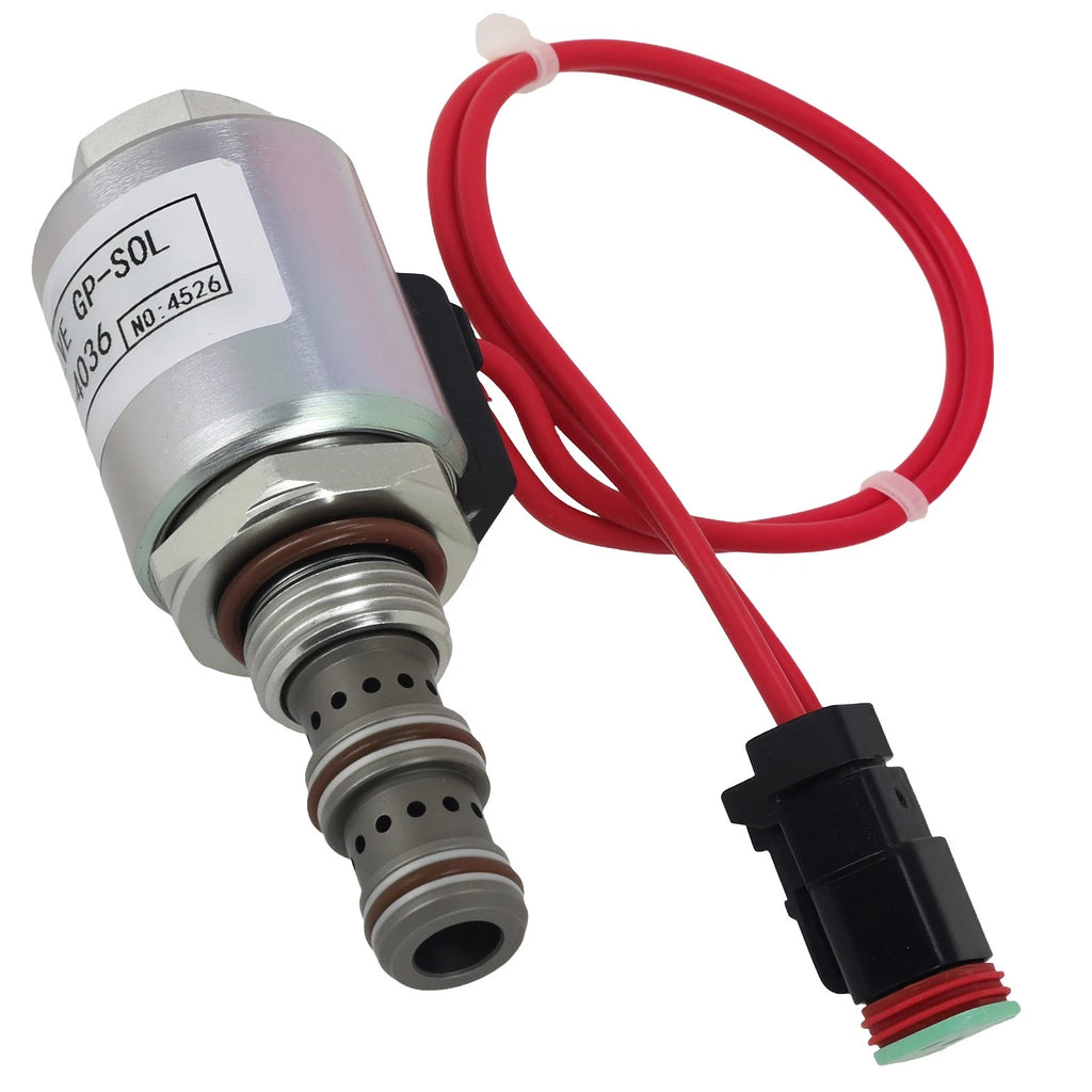 Solenoid Valve for Caterpillar 424D 426C 432D 436C 446D 121-4036 Steel