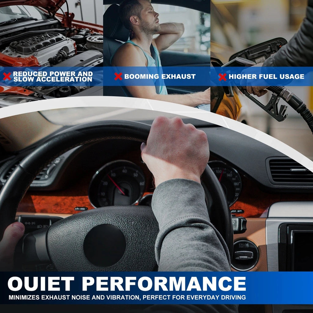4" Burnt Muffler Tip Catback Exhaust System for Honda Prelude (1992–1996)