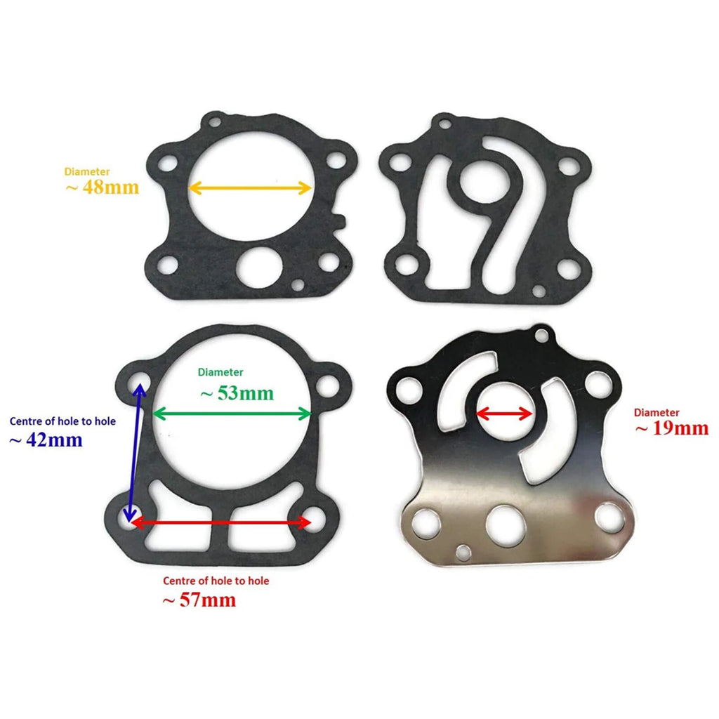 Water Pump Impeller Kit for Yamaha 50-70 HP Outboard (6H3-W0078-02-00)
