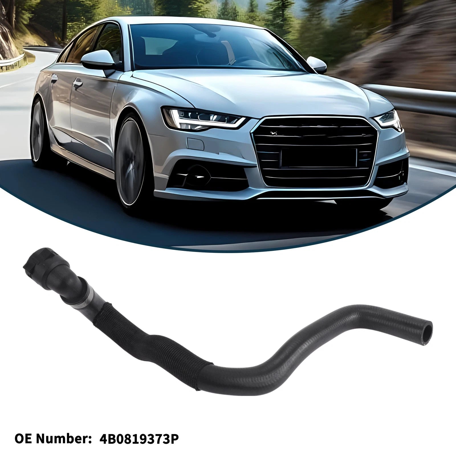 Radiator Hose No. 4B0819373P for Audi A6 (1997–2005)