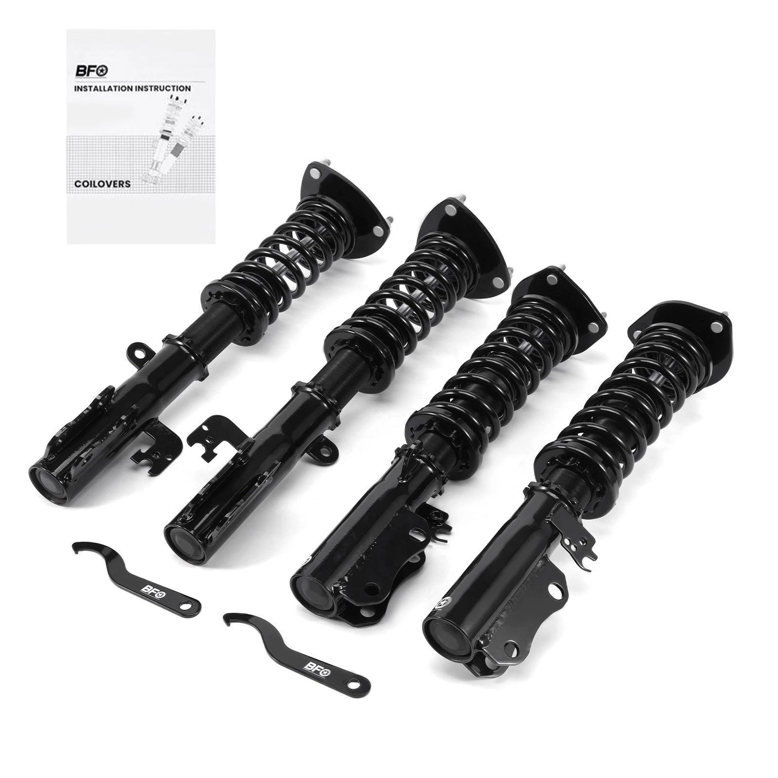 Set of 4 Coilover Shocks for Toyota Camry (2002–2006)