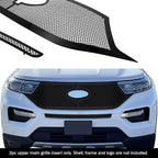 Stainless Black Mesh Grille Insert for Ford Explorer (2020-2024)
