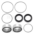 Rear Wheel Bearings Seals Kit for Yamaha YFZ450 YFZ450R YFZ450X Raptor 700 700R