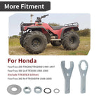 41mm Rear Axle Nut Wrench Tool Washer Seal for Honda FourTrax 300 (1988–2000)
