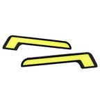 Pair 12V L Shape COB White LED Daytime Running Lights for Car