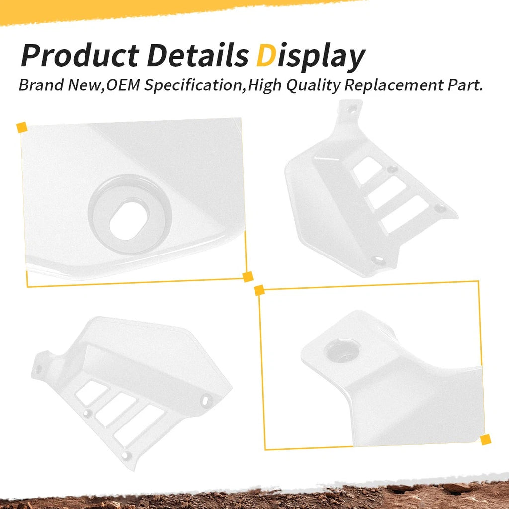 Radiator Shrouds for Honda ATC250R (1985–1986) Left Right Tank Plastic Guard