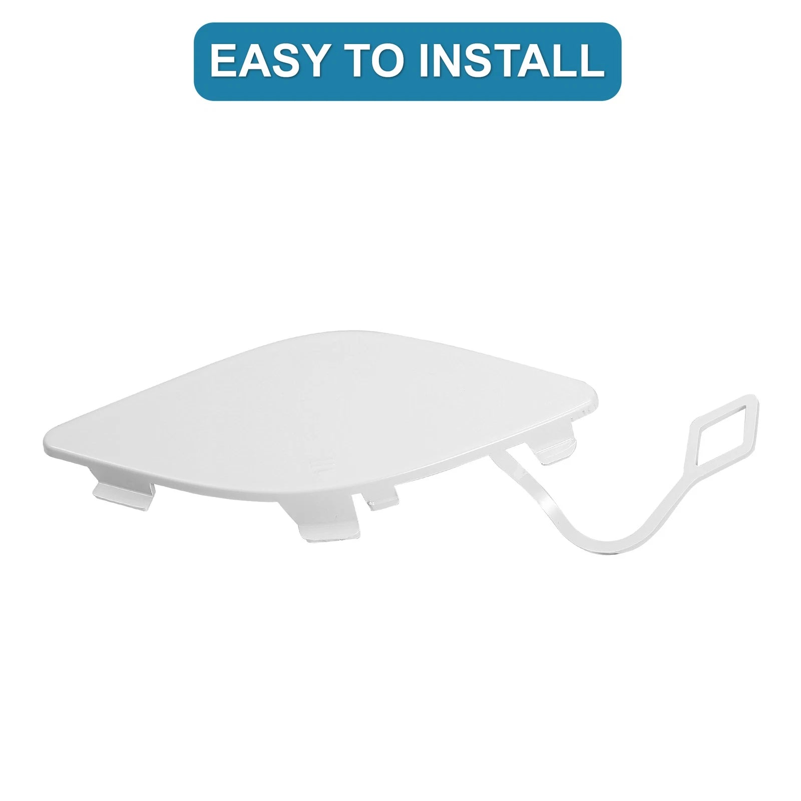 Tow Hook Cover for Mercedes-Benz E350 (2010–2013) - White
