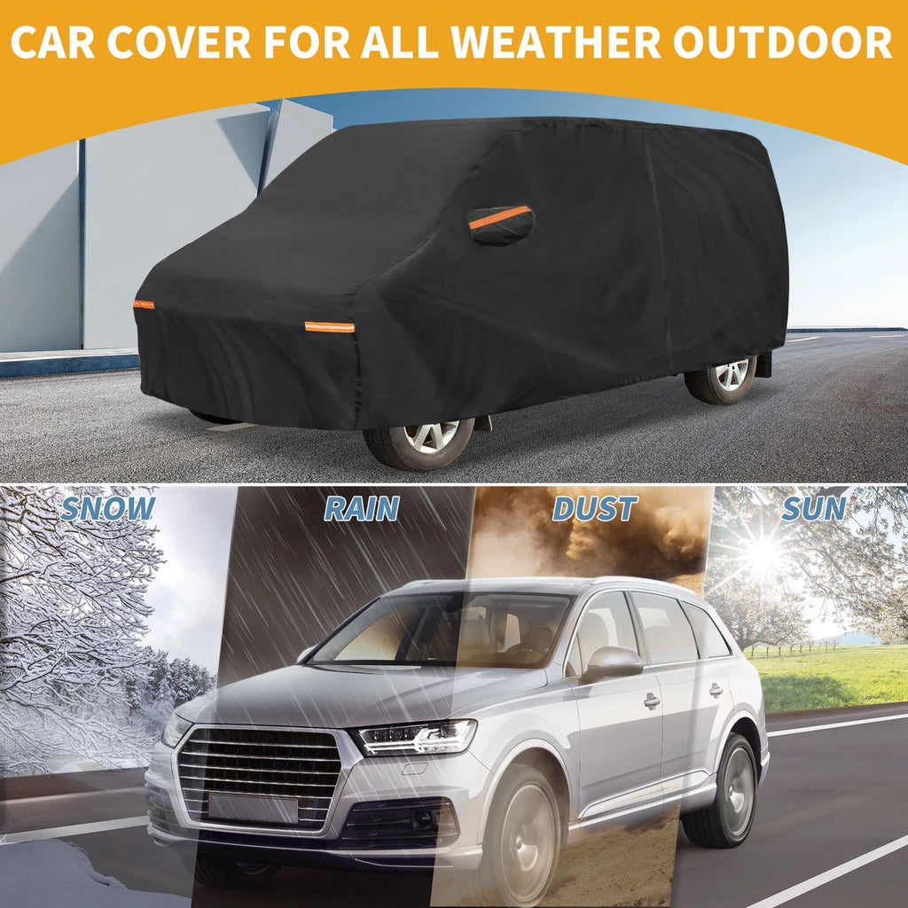 Waterproof All Weather Car Cover for Ford Transit (190T-PU)