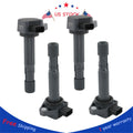 Set of 4 Ignition Coils for Honda Civic Acura EL (2001–2005)