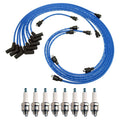 NGK Wire Set & Denso 8 Spark Plugs Kit for Charger Impala Satellite (V8)