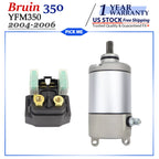 Starter for Yamaha Bruin 350 (2004–2006) with Solenoid Relay