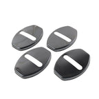 Black Door Lock Protective Cover for Audi A3 A4 TT S3 VW Golf Passat Tiguan