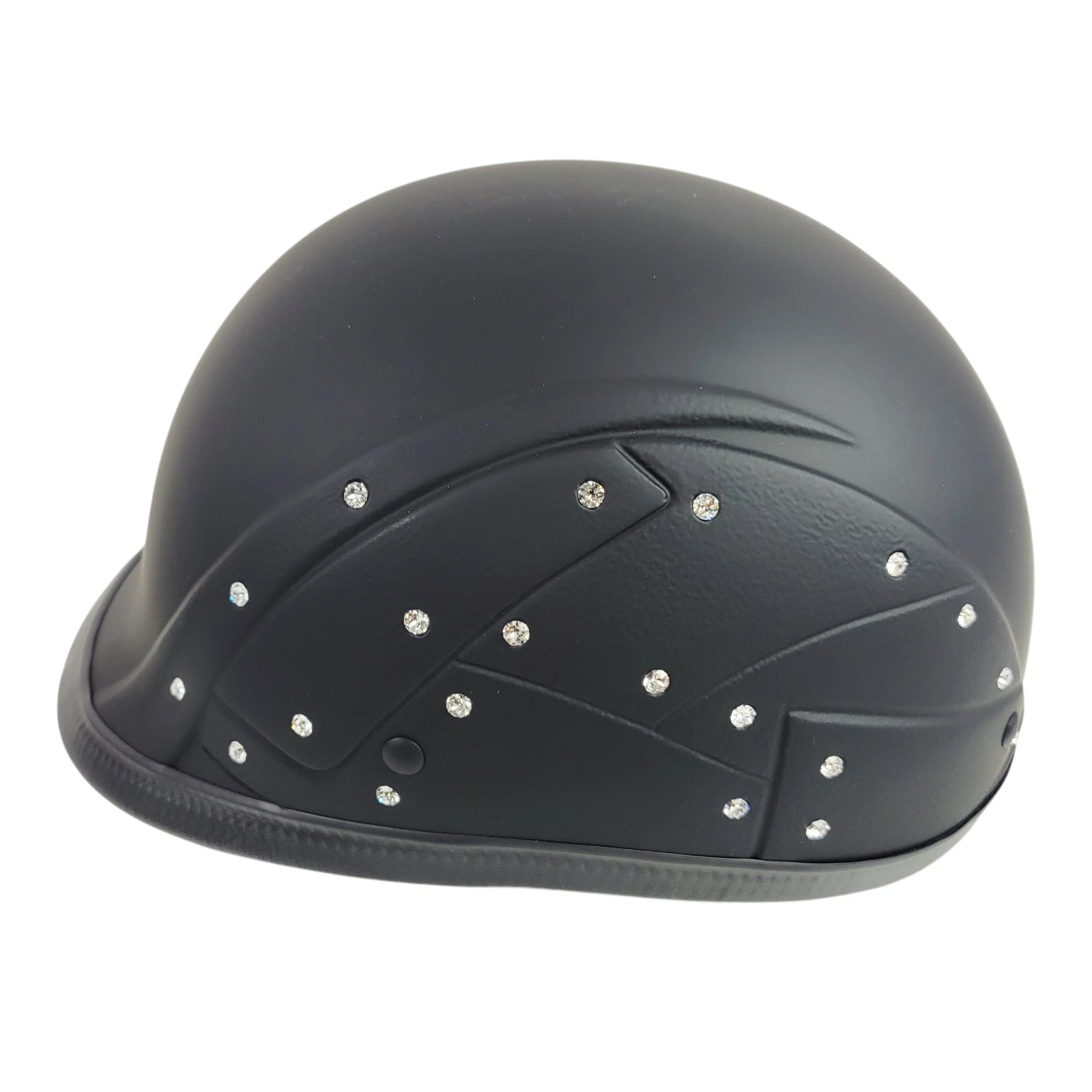 Swarovski Diamond Half Helmet for Women (Size XS)