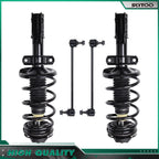 Front Struts w/Coil Spring & Outer Tie Rod Links for Saturn Ion (2005–2007)
