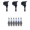 Set of 3 Ignition Coils & 6 Denso Iridium Spark Plugs for Sedona XG350 (2002–2006)