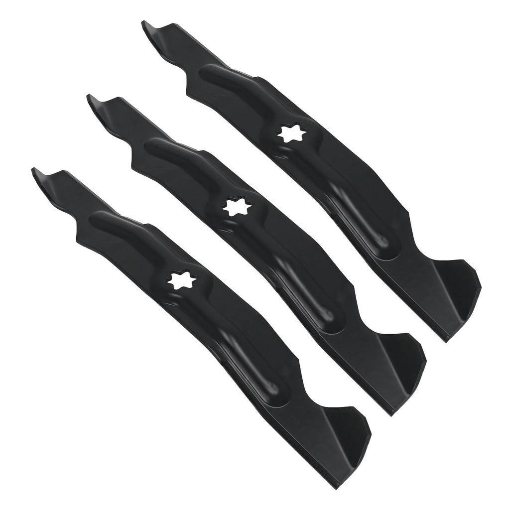 Set of 3 Lawn Blades for Cub Cadet RZT50 SLT1550 MTD ZT-L50 (17-13/16'') 942-04053C
