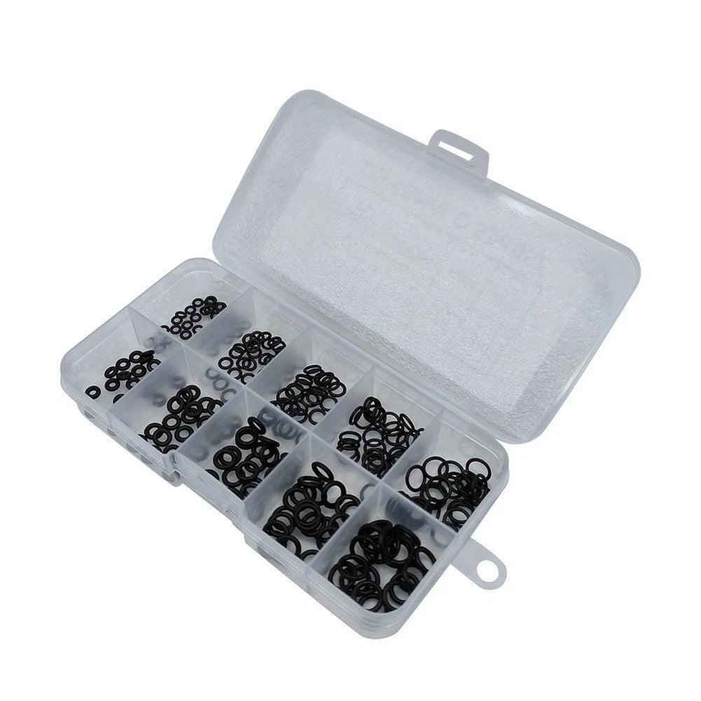 Nitrile Rubber O Rings Set of 250 for Hydraulic Systems