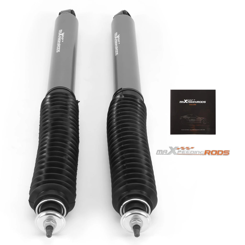 Front 4-8" Lift Shock for Ford F150 (1980–1996) 4WD 265mm Nitrogen Bushing