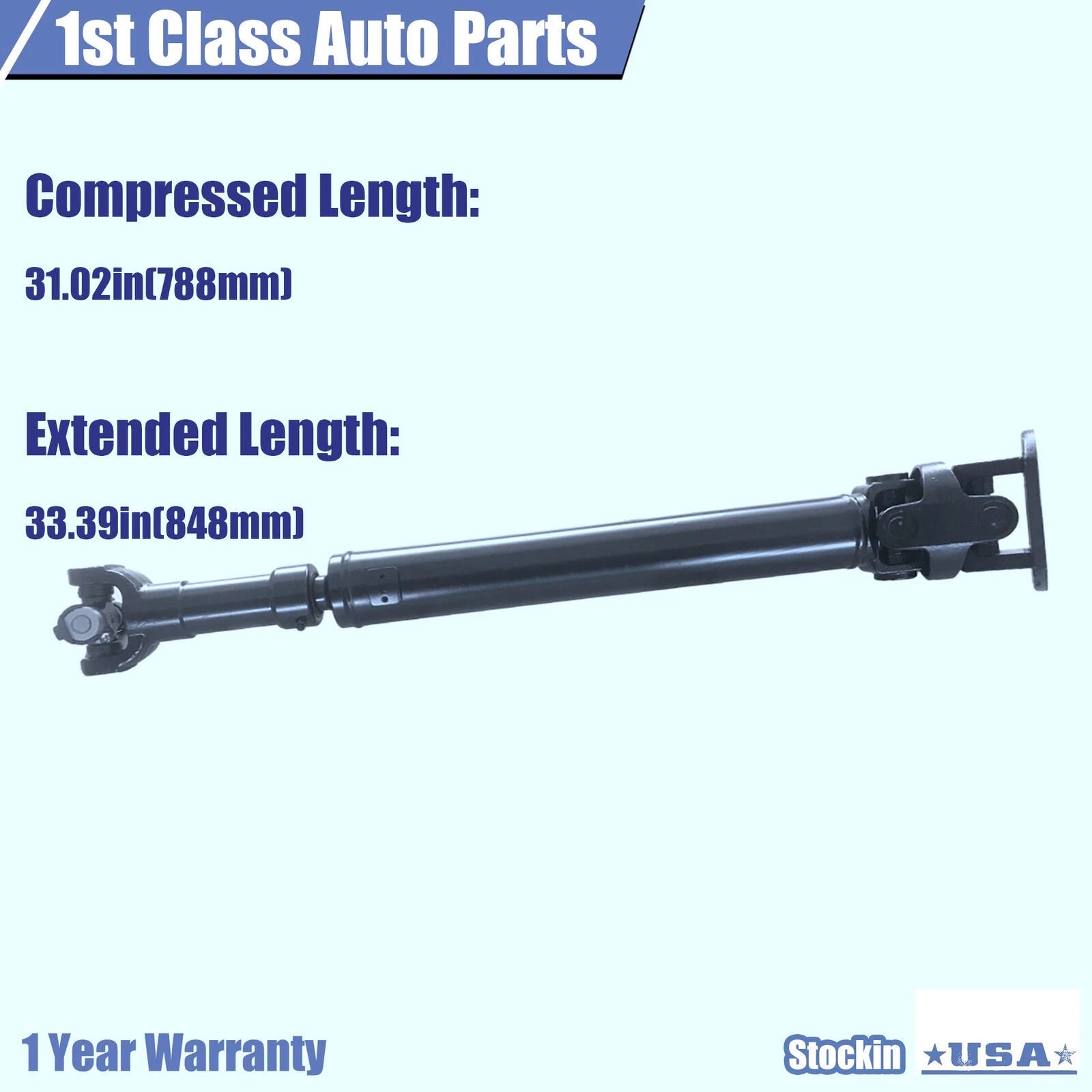 Drive Shaft Assembly for Blazer Jimmy V1500 V2500 (1990–1995)