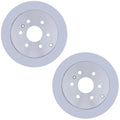 Set of 2 Rear Coated Disc Brake Rotors for Buick Enclave GMC Acadia (2008–2017)