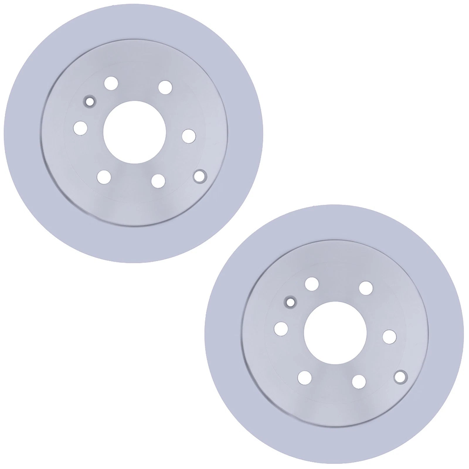 Set of 2 Rear Coated Disc Brake Rotors for Buick Enclave GMC Acadia (2008–2017)