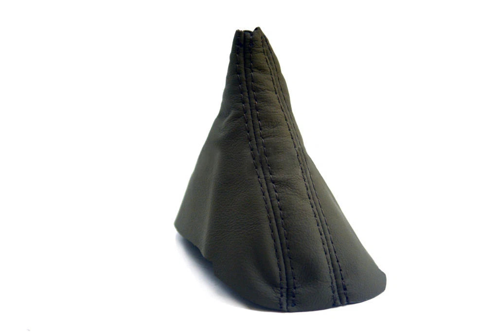 Automatic Shift Boot Cover for Audi A6 (2005–2011) Dark Beige PVC Leather