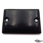 Black Brake Fluid Reservoir Cap Cover for Kawasaki Ninja 250 (1986–2007)