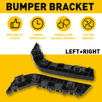 Pair Front Bumper Retainer Brackets for Honda Civic (2016â2021)