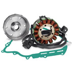 Flywheel Rotor & Magneto Stator w/Gasket for Yamaha Grizzly 700 (2007–2008)