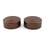 2X Upper Fork Stem Nut Cap Covers for Harley Sportster S (2021–2022)