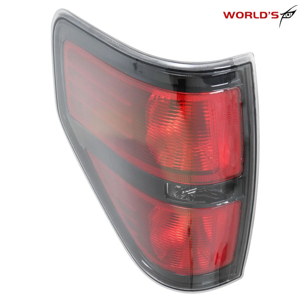 Tail Light Brake Lamp for Ford F-150 (2009–2014) Rear Left Black Frame