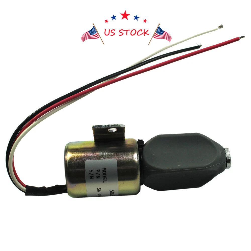 Solenoid for Kubota 21HP Grasshopper 721D2 Mower (1991–2005)