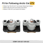 Rear Brake Calipers with Pads for Arctic Cat Wildcat 1000 (2012–2015)