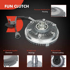 Electric Cooling Fan Clutch for Dodge Ram 2500 3500 5500 (2008–2018)