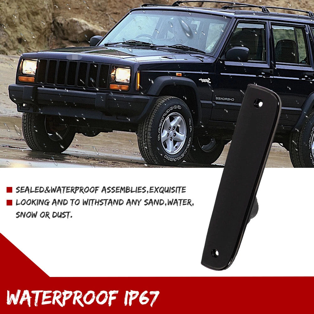Smoked Amber LED Front Side Marker Light for Jeep Cherokee (1997–2001)