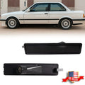 2X Smoked Bumper Side Marker Lights for BMW E30 E32 E34 (1982–1996)