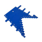 Lightweight Aluminum Woodworking Gauge for Imperial Inch Markings