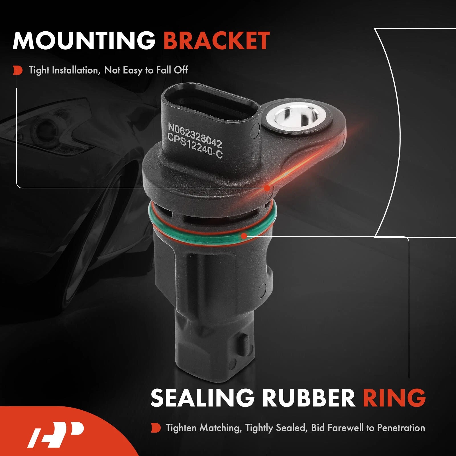 Crankshaft Position Sensor for Jeep Wrangler Cherokee (2018-2021)