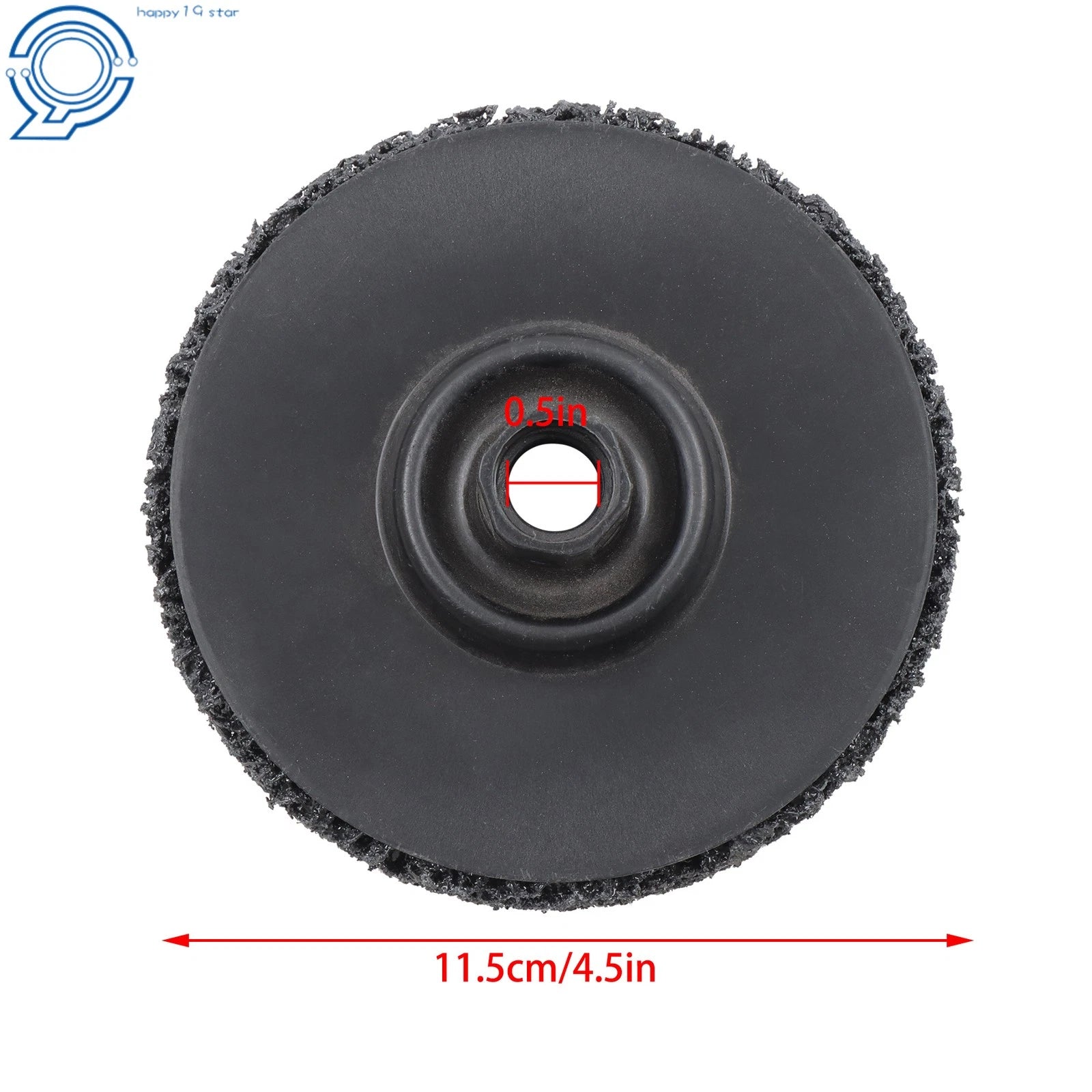 2X 4-1/2" Paint Eater Replacement Discs for Rotating Palm Sander