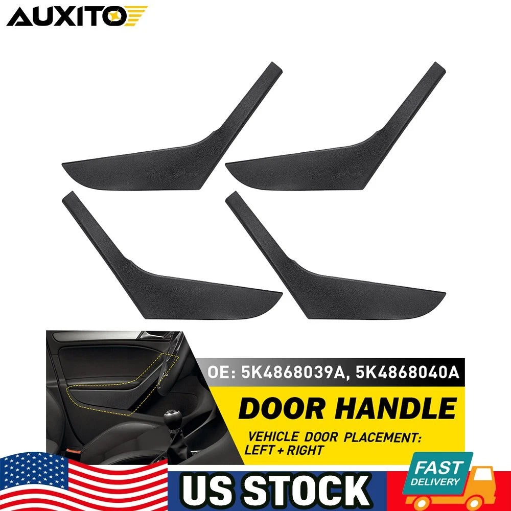 2X Side Inner Door Handle Trim Cover for VW Golf GTI 6 MK6 (2009–2013)