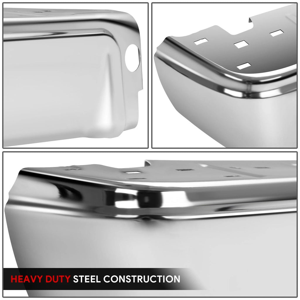 Chrome Rear Bumper Ends for Ford F-250 SD (2008–2016)