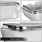 Chrome Rear Bumper Ends for Ford F-250 SD (2008–2016)