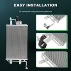 AC Condenser for Audi TT Quattro (2000–2006) / Volkswagen Golf Jetta (1999–2005)